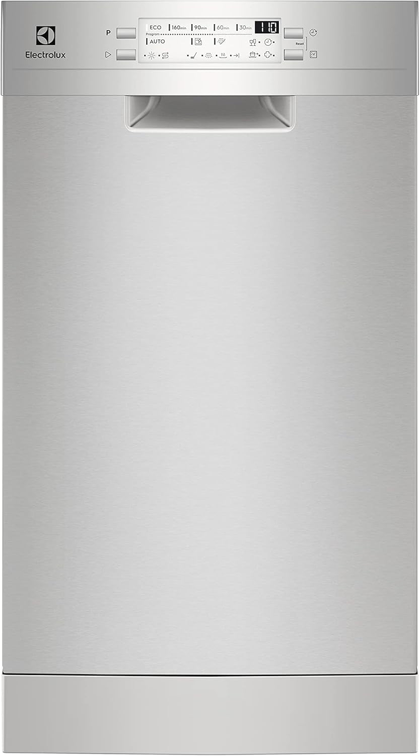 ESS42200SX Lave-Vaisselle, 45 Cm, 9 Couverts, 47 Decibel, Inox