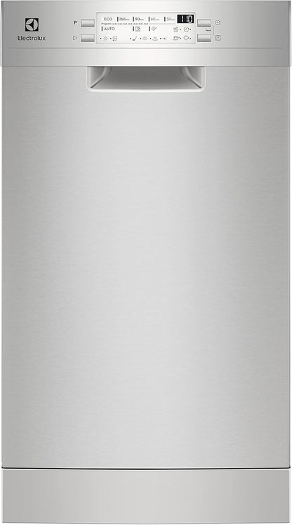 ESS42200SX Lave-Vaisselle, 45 Cm, 9 Couverts, 47 Decibel, Inox