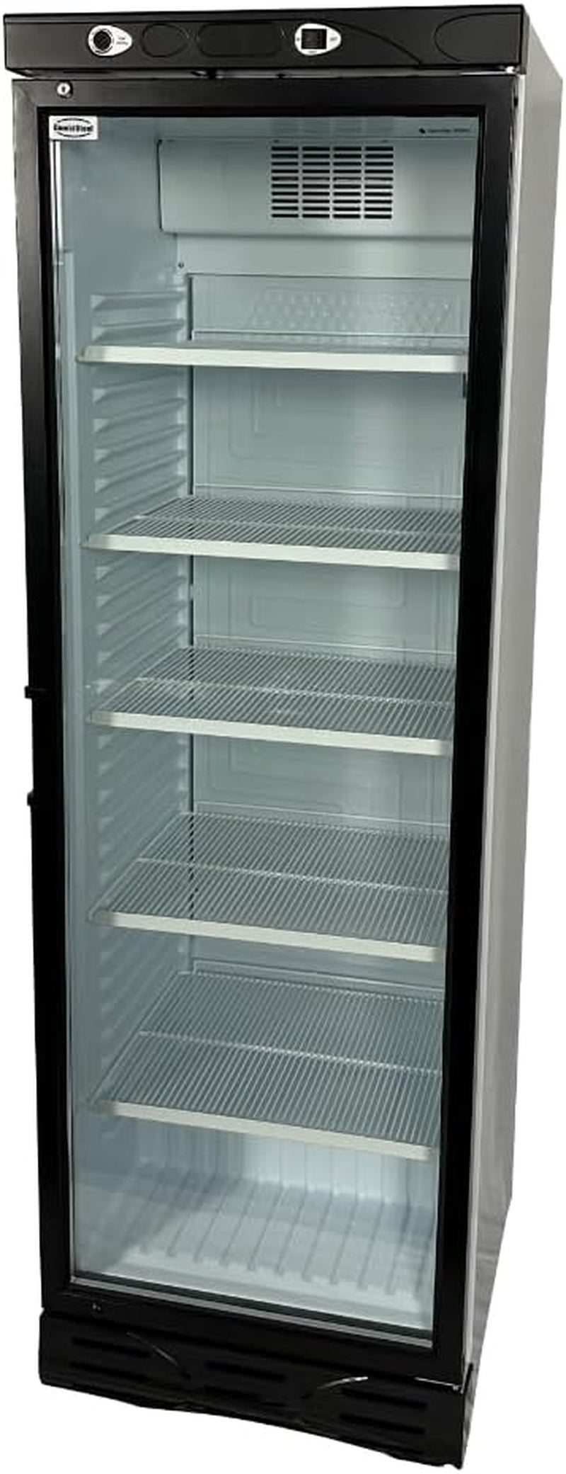 Armoire Réfrigérée Positive 1 Porte En Verre 382L - Plusieurs Couleurs -  - Noirr600A1 Portevitrée