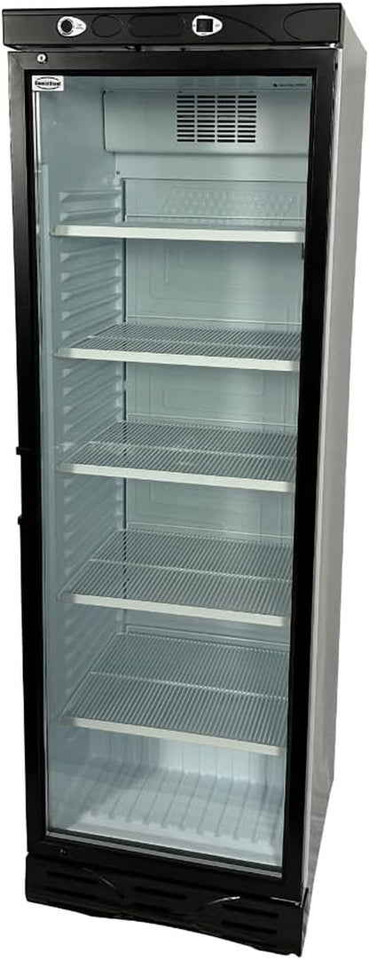 Armoire Réfrigérée Positive 1 Porte En Verre 382L - Plusieurs Couleurs -  - Noirr600A1 Portevitrée