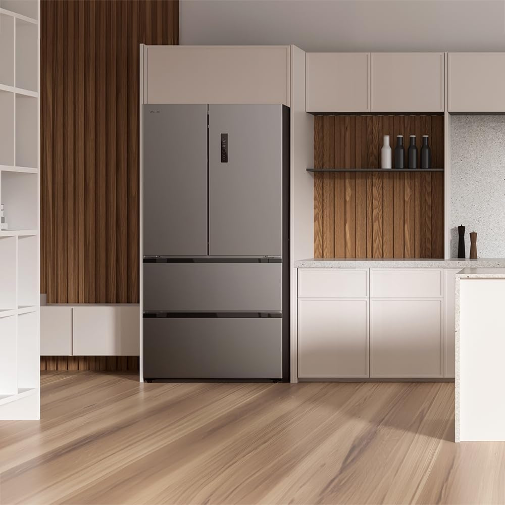 Refrigerator French Door Stainless Steel 510 L Bolero Coolmarket FD 510 Inox E. 183 Cm High, 84 Cm Wide, Motor Inverter Plus, Fast Cooling and Fast Freezing, Multiairflow, Total Nofrost