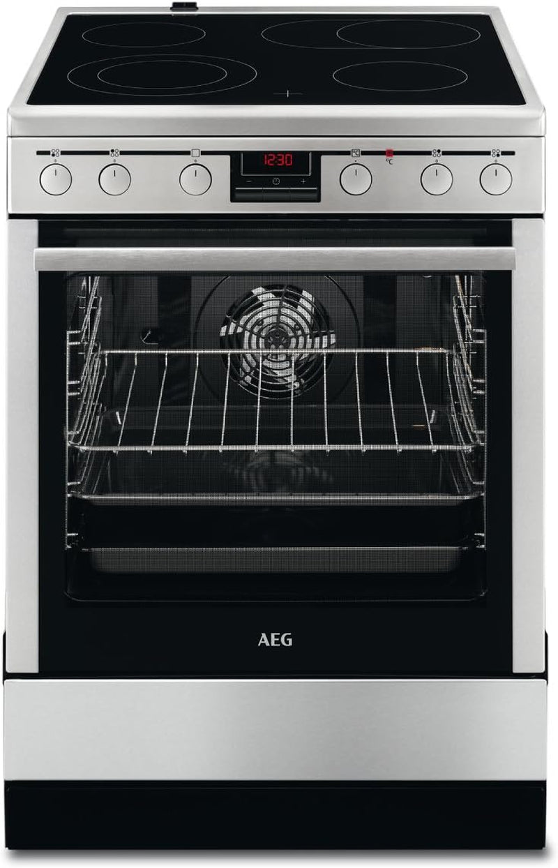 47056VS-MN - Fours Et Cuisinières (Autonome, Electrique, Electrique, Verre-Céramique, Acier Inoxydable, Boutons)