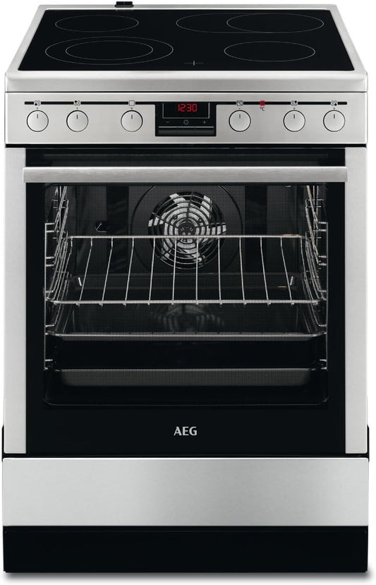 47056VS-MN - Fours Et Cuisinières (Autonome, Electrique, Electrique, Verre-Céramique, Acier Inoxydable, Boutons)