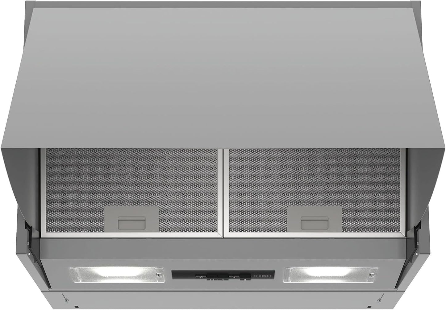 Bosch DEM66AC00 Série 2 - Hotte Escamotable | 60 Cm, Argenté, Eclairage LED