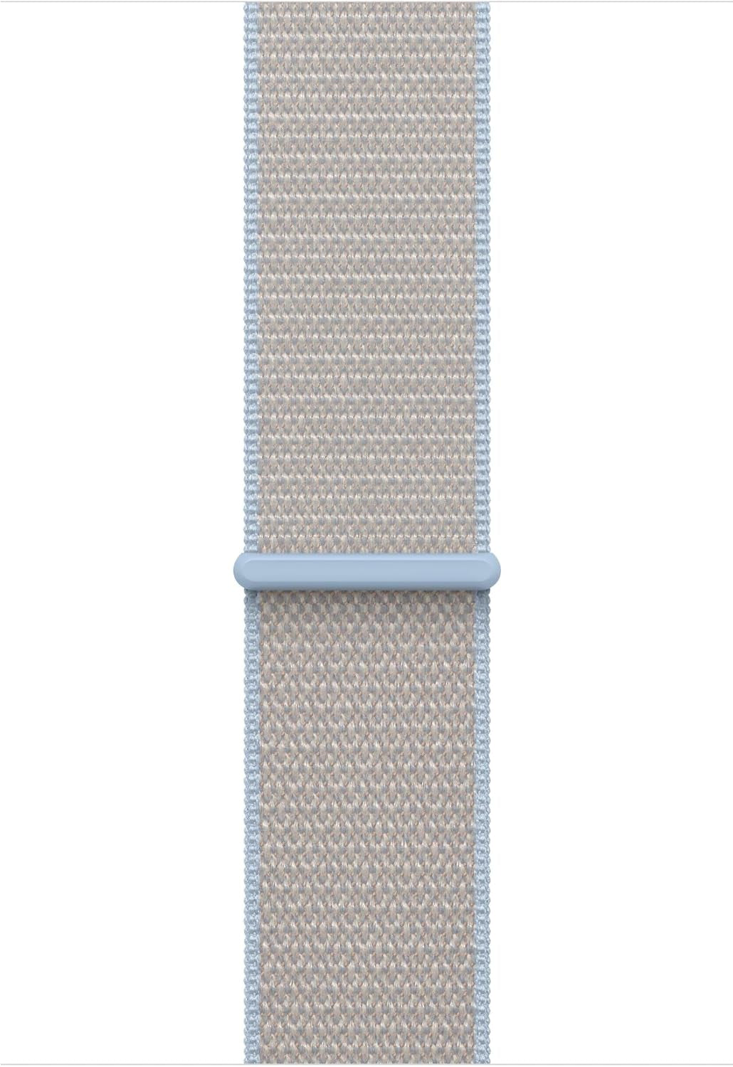 Watch Band - Boucle Sport - 46 Mm - Bleu Brume - Taille Unique (Adaptée À La Majorité Des Poignets)