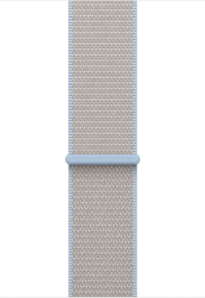 Watch Band - Boucle Sport - 46 Mm - Bleu Brume - Taille Unique (Adaptée À La Majorité Des Poignets)
