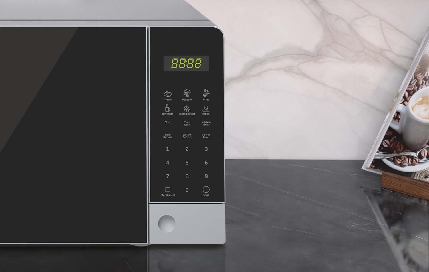 Beko Moc201103S Four À Micro-Ondes 20 L, Numérique, Argenté