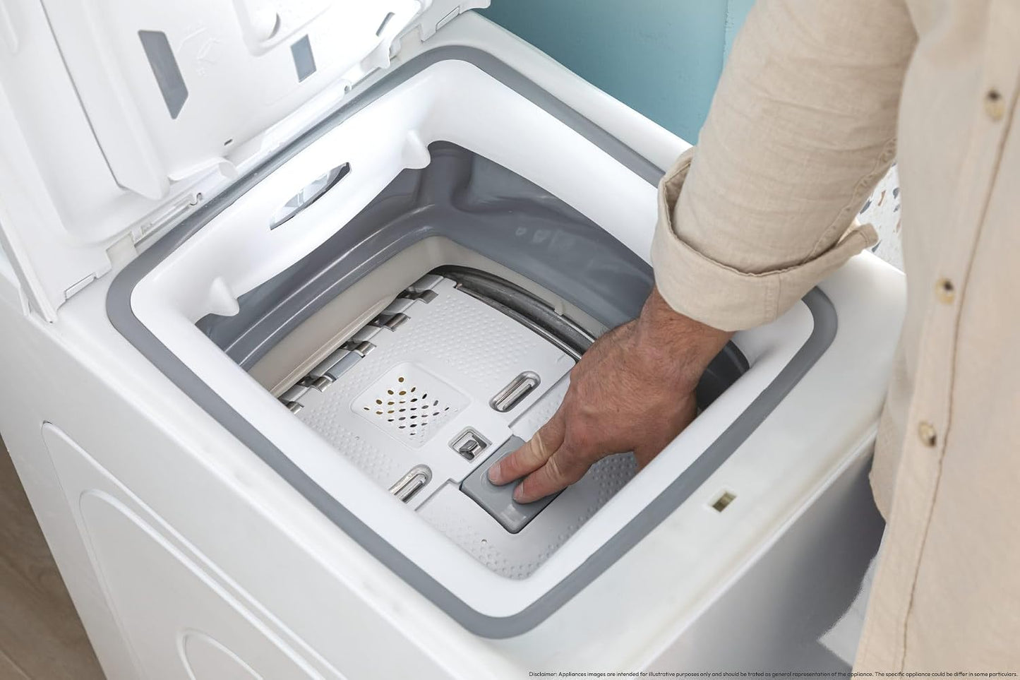 TCA273D2-S Lave Linge Top 7 Kg 1200 Rpm Classe Énergétique D