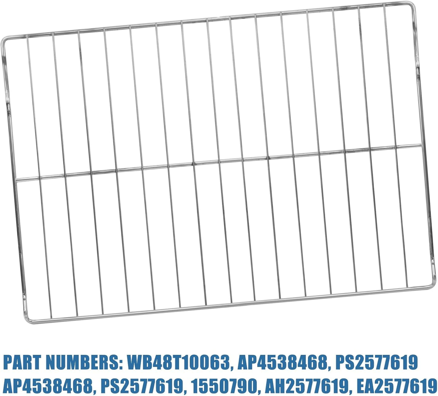 WB48T10063 Lot De 2 Grilles De Rechange Pour Four GE AP4538468, PS2577619, 61 X 43,2 Cm