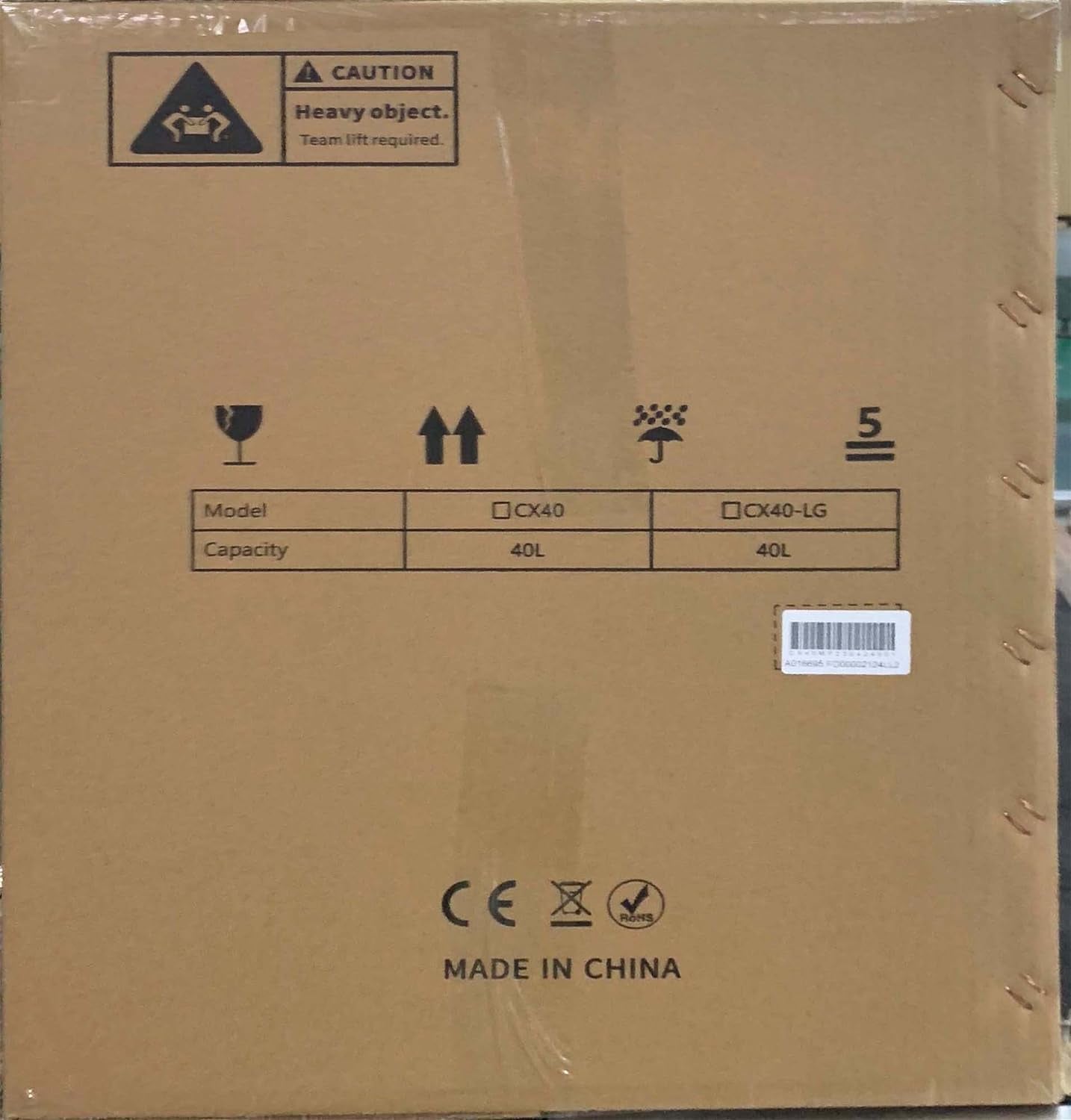 CX40 40L Réfrigérateur De Voiture Portable Congélateur Et Réfrigérateur, Glaciere Électrique À Compression Pour Maison, Dortoir, Camping