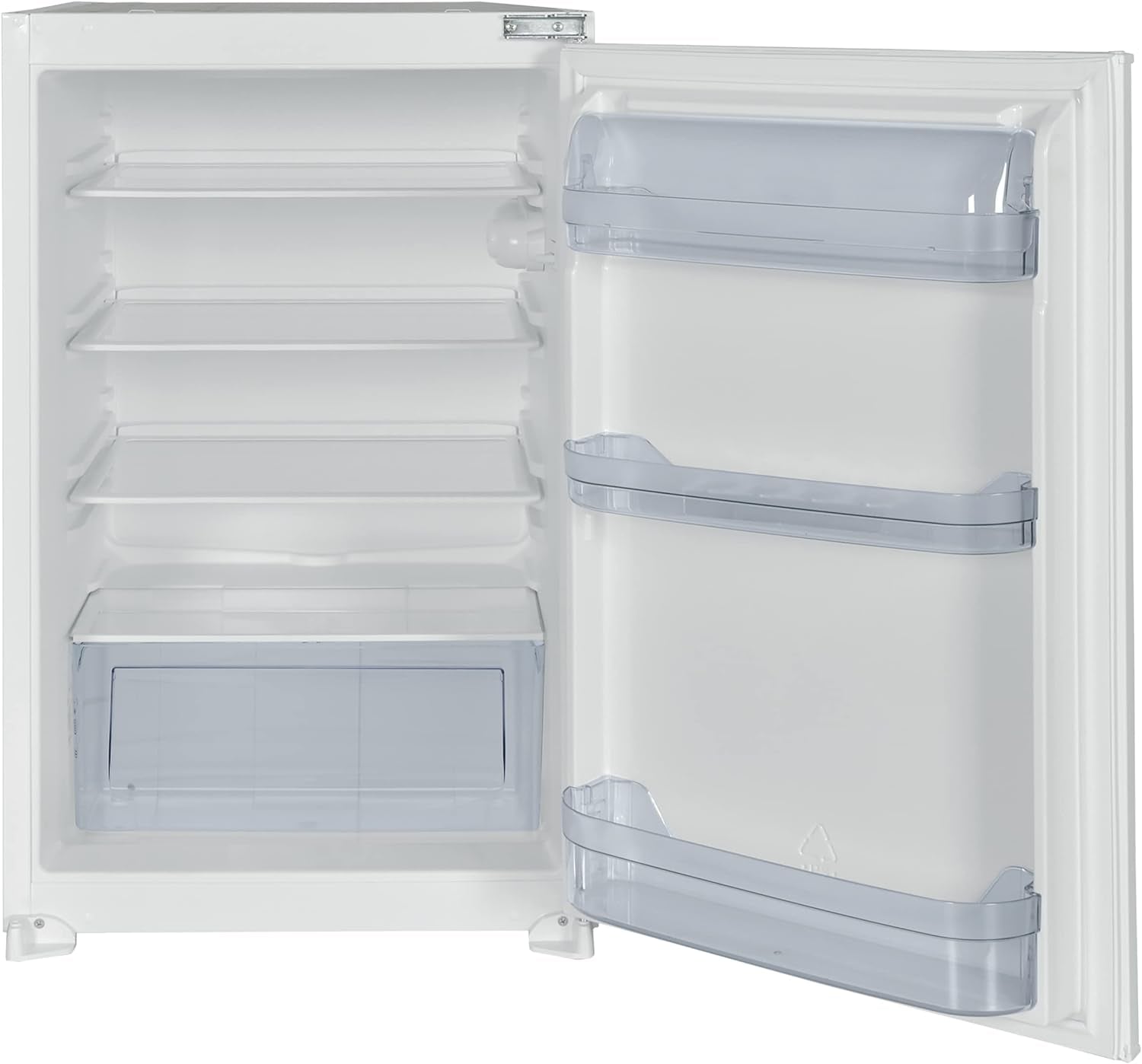 Respekta Réfrigérateur Encastrable Sans Congélateur 88 Cm / Capacité 134 L / Charnières De Porte Interchangeables / Décongélation Automatique / Max. 38 Db / KS88.0 / Blanc