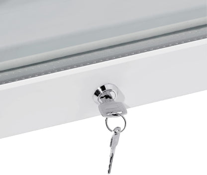 METRO Professional Réfrigérateur À Boissons GSC4240, 237 L, 54 X 54.5 X 139.5 Cm, Métal/Plastique/Verre, Refroidissement Statique, 110 W, Blanc