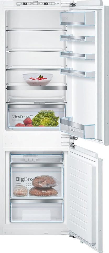 Réfrigérateurs Combinés 266L Froid Statique  55.8Cm E, KIS86AFE0