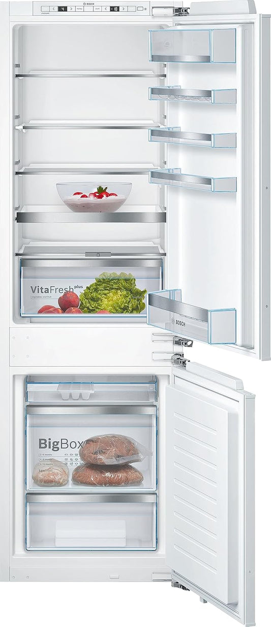 Réfrigérateurs Combinés 266L Froid Statique  55.8Cm E, KIS86AFE0