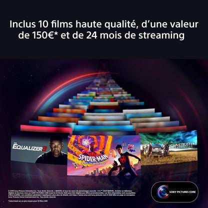 Sony BRAVIA 8 OLED 55 Pouces 4K HDR Google Smart TV |Fonctions Gaming Playstation 5, IMAX Enhanced, Dolby Vision Atmos, Chromecast, Apple Airplay, 120Hz K-55XR83