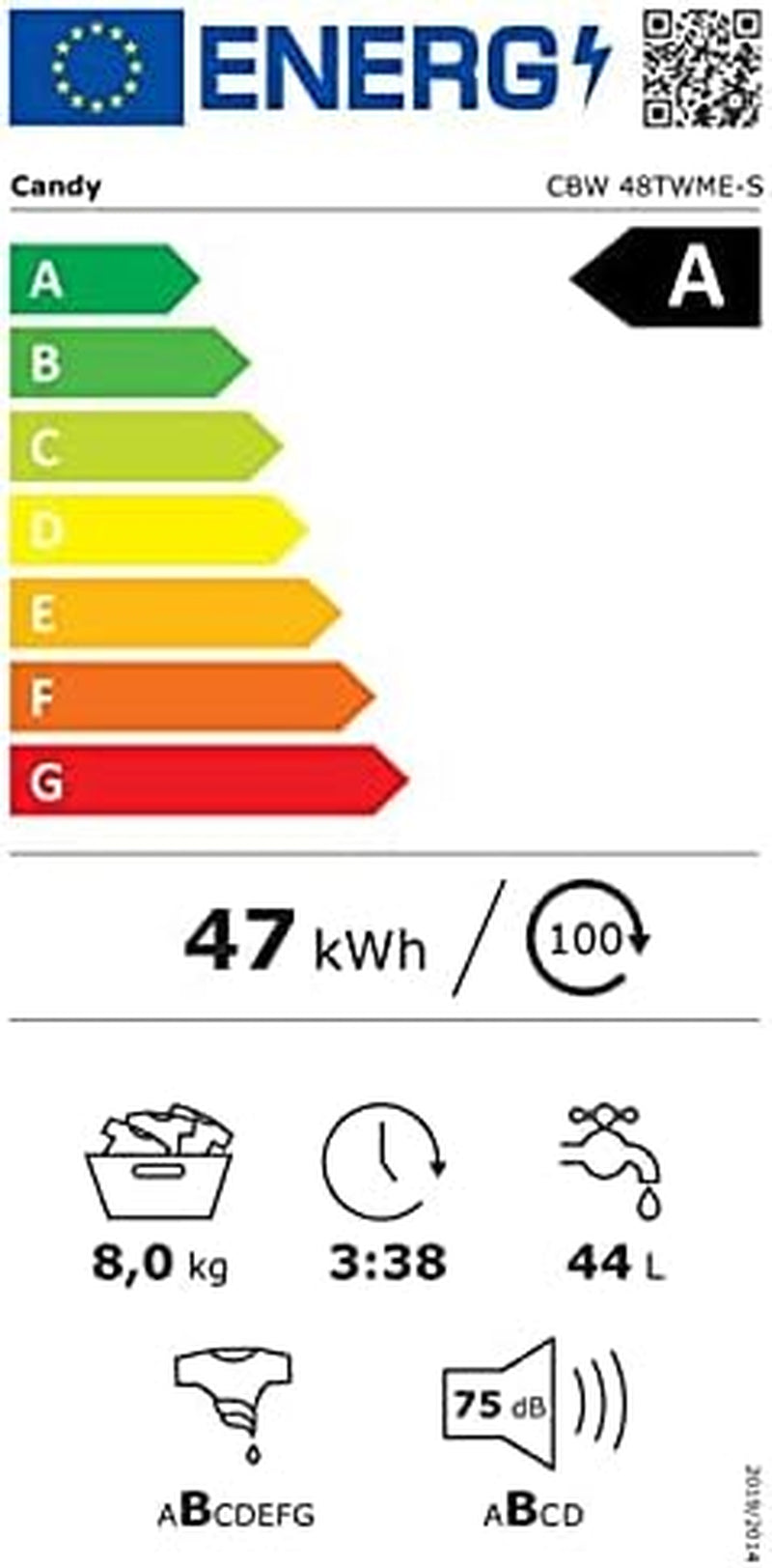 - LAVE-LINGE INT  CBW48TWME-S