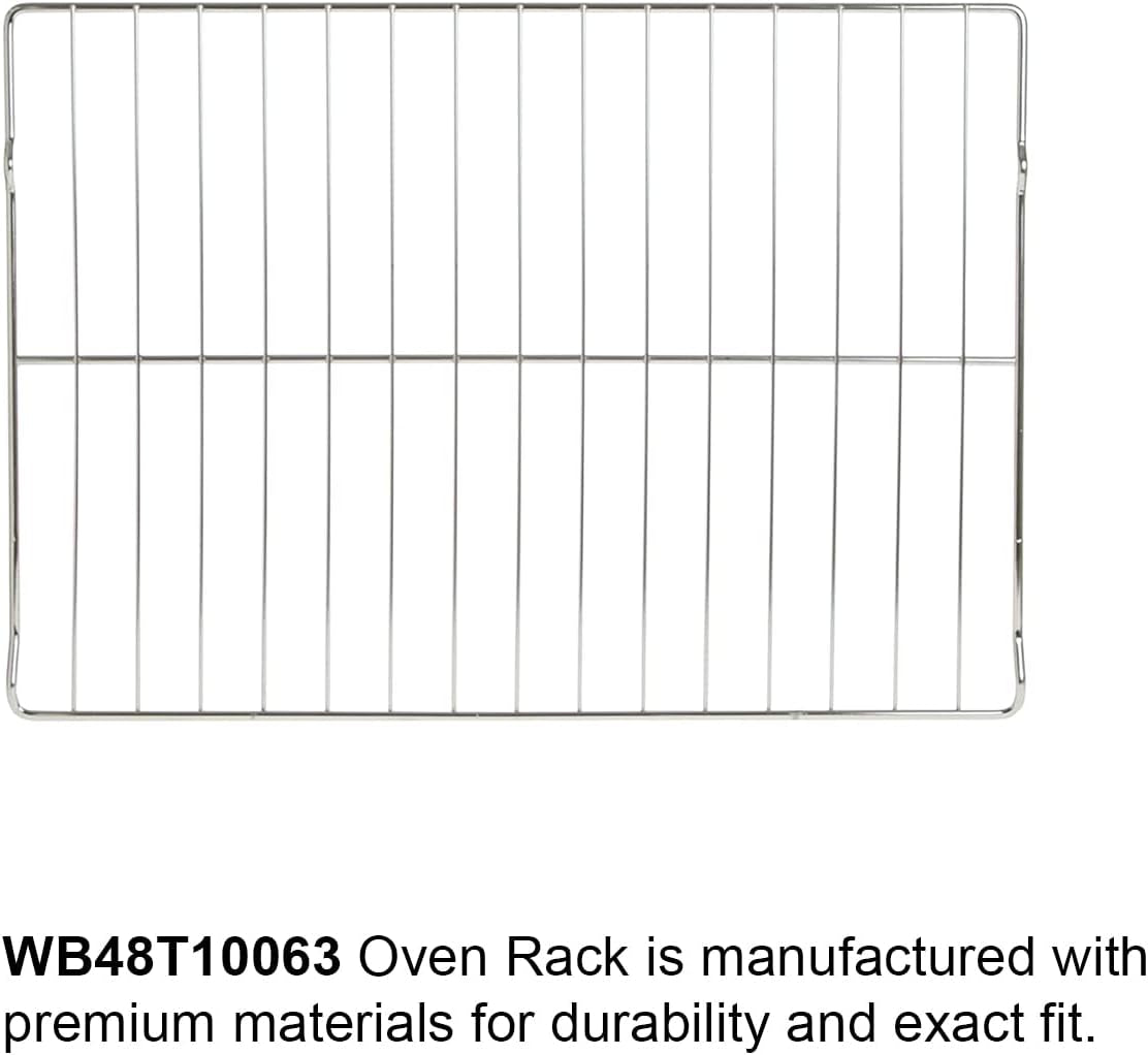 WB48T10063 Lot De 2 Grilles De Rechange Pour Four GE AP4538468, PS2577619, 61 X 43,2 Cm