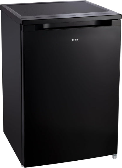 Congélateur Armoire 85L Pour Cave Ou Bureau Noir (CSD90D4D) | -24°C, 39Db, Porte Réversible, Thermostat Réglable, Gain De Place