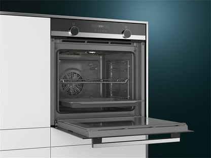 HB517ABS0 Four 71 L a Noir, Acier Inoxydable