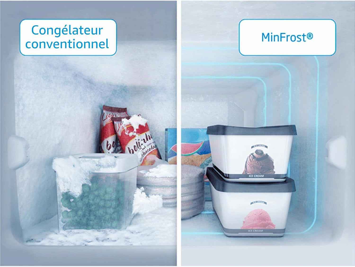 FSE1074N Congélateur Table Top - Pose Libre, Encastrable, 95L, 37 Db, Charnière De Porte Réversible, Blanc, Classe E