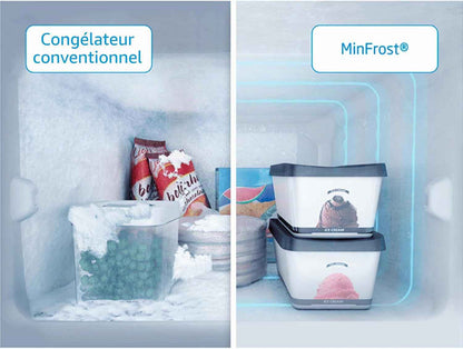 FSE1074N Congélateur Table Top - Pose Libre, Encastrable, 95L, 37 Db, Charnière De Porte Réversible, Blanc, Classe E