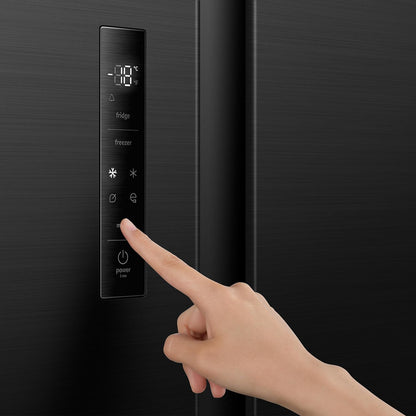 NRS917E41BX Réfrigérateur-Congélateur Autonome 544L 39 Db Classe D'Efficacité Énergétique : E/Nofrost Plus/Ecomodus/Multiflow 360°/Crispzone/Fastfreeze/(L X H X P) : 91,1 X 178,6 X 61,5 Cm