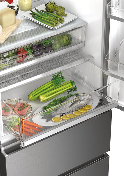 R�FRIG�RATEUR COMBIN� 343+120L CLASSE D PLATINIUM INOX