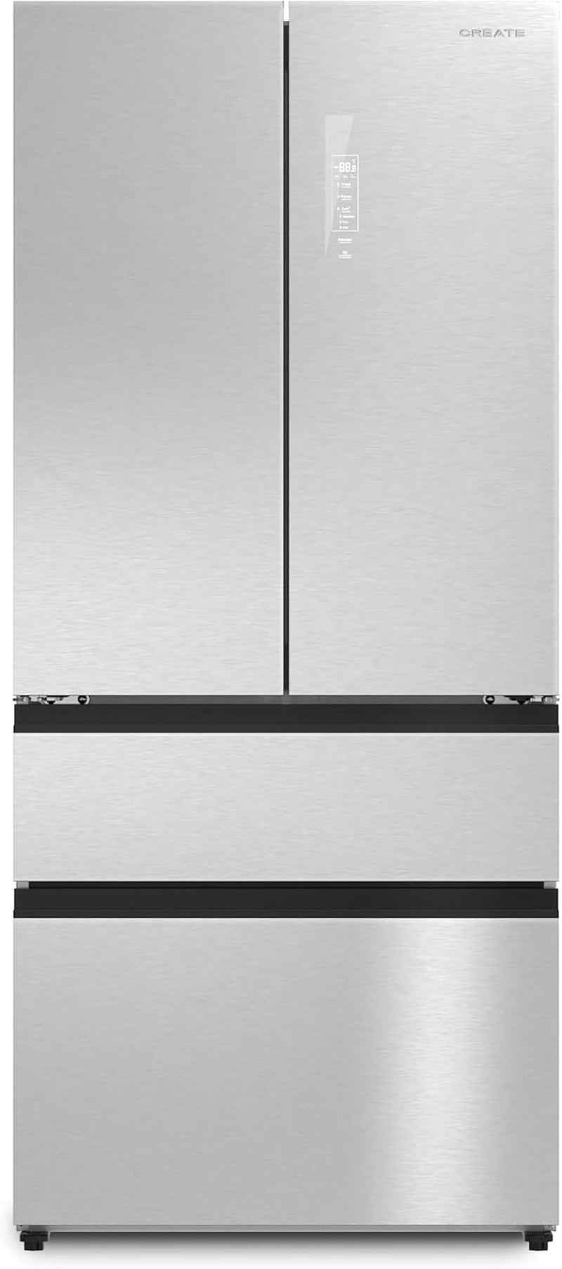 / FRIDGE STUDIO FRENCH DOOR PRO 509 / Réfrigérateur Style French Door 509L Inox / 83,3 X 63,5 X 191,2 Cm/No Frost, Space Pro, Care+, Commande Tactile Électronique, 160W