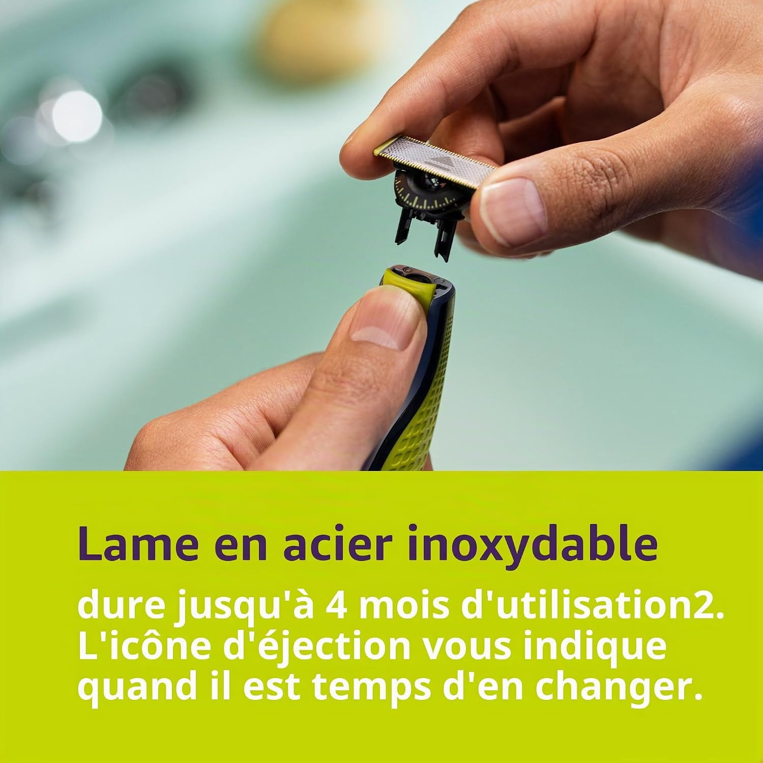 Philips  Oneblade 360 Face Hybrid Tondeuse Et Rasoir Emballage Sans Frustration QP2724/90