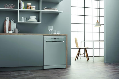 Hotpoint HFO 3O32 CW X Lave-Vaisselle 60Cm À Libre Installation, D Inox