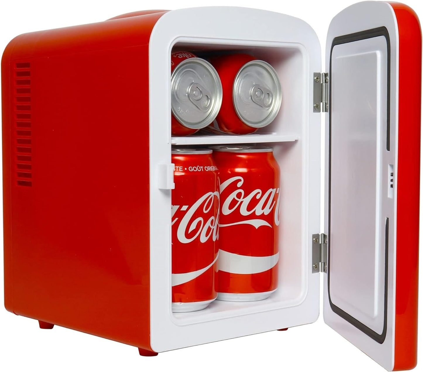 Coca Cola KWC4 Frigo Électrique Mixte Adulte, Rouge