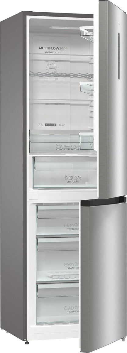 NRK6192AXL4 Réfrigérateur-Congélateur Autoportante 302 L Gris