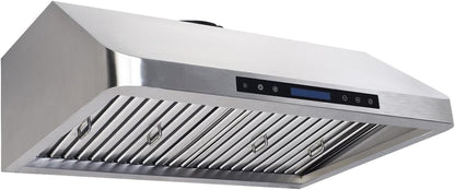 Hotte Aspirante Professionnelle Inox Avec Moteur 900 Mm -