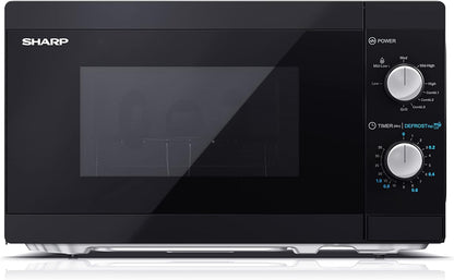 Four Micro Ondes 20 Litres Noir Avec Gril YC-MG01E-B