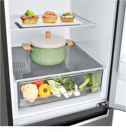 GBP32DSLZN Réfrigérateur-Congélateur Autoportante 384 L E Gris