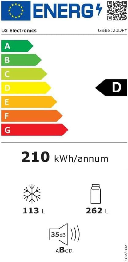 Réfrigérateur Combiné GBBSJ20DPY