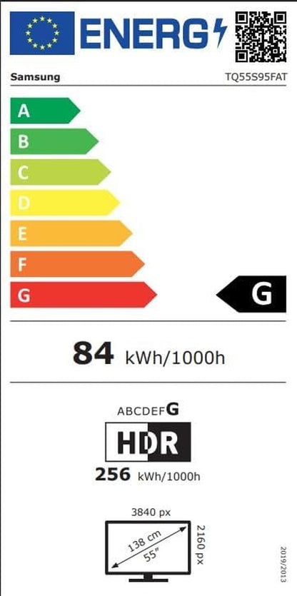 TV OLED TQ55S95F OLED anti Reflet 100 Hz 4K 140 Cm 2025