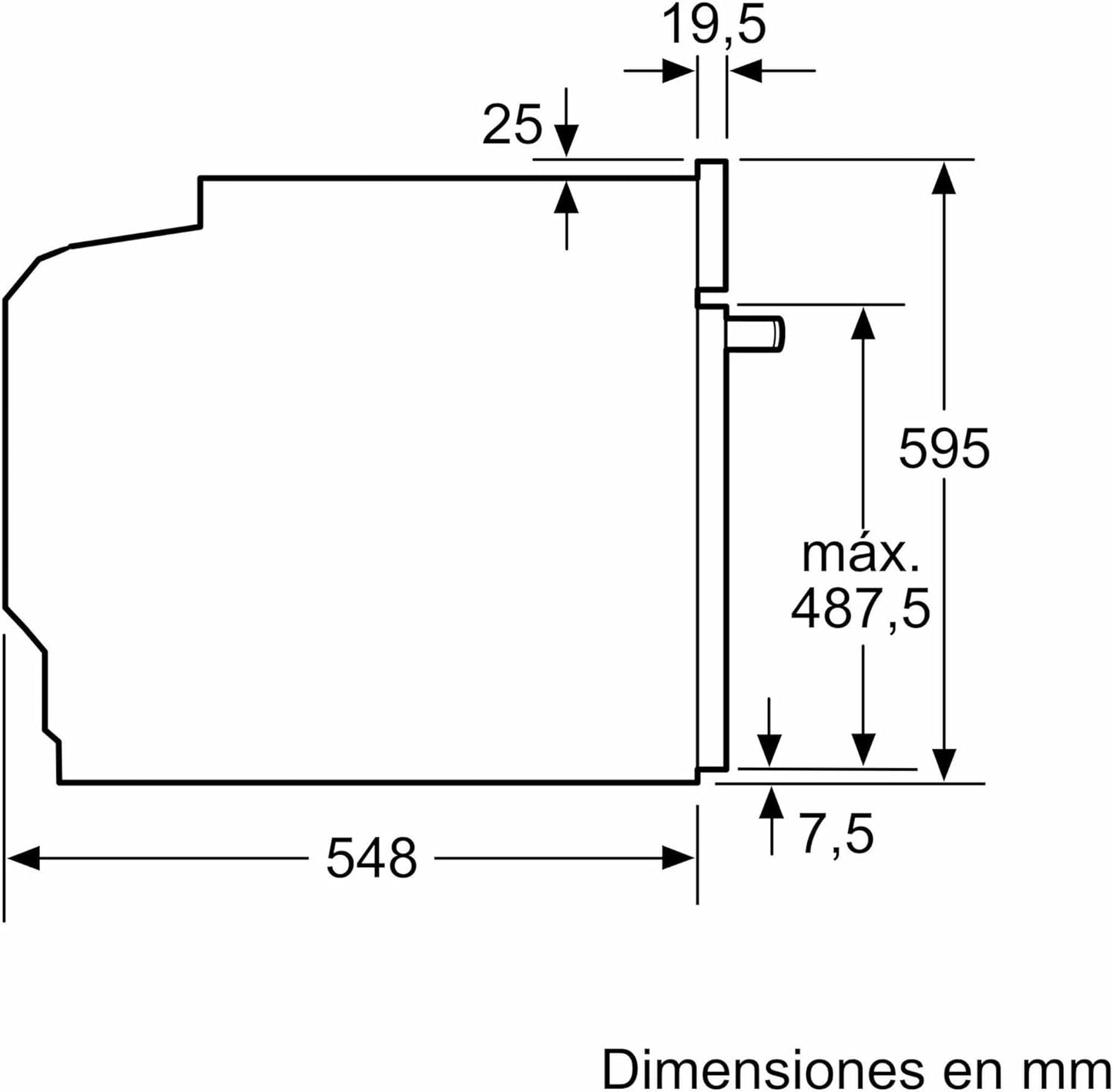Four Balay 3HB5158B2 71 L 3400 W