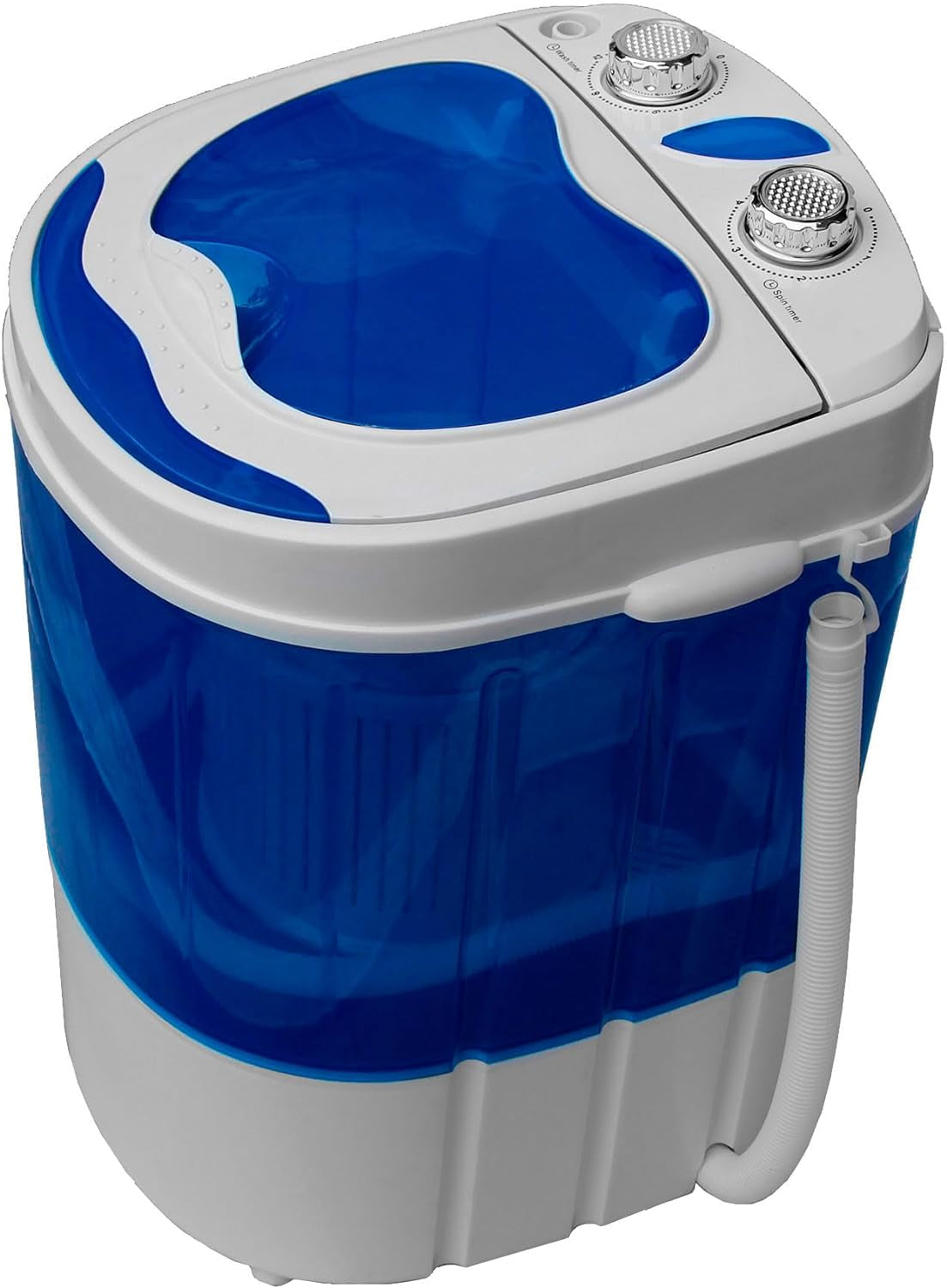 Camp Mini Machine À Laver Portable Avec Essorage, Camping, Capacité 3Kg De Linge, Idéal Pour Voyages, Caravanes Et Camping-Cars, Petite Laveuse, Faible Consommation D'Eau Et D'Énergie, WM1111