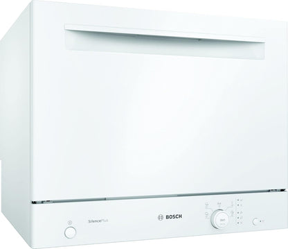 SKS51E32EU - Lave-Vaisselle Compact Série 2 - Pose-Libre, 55 Cm - 6 Couverts - 5 Programmes - Moteur Ecosilence Drive - Blanc
