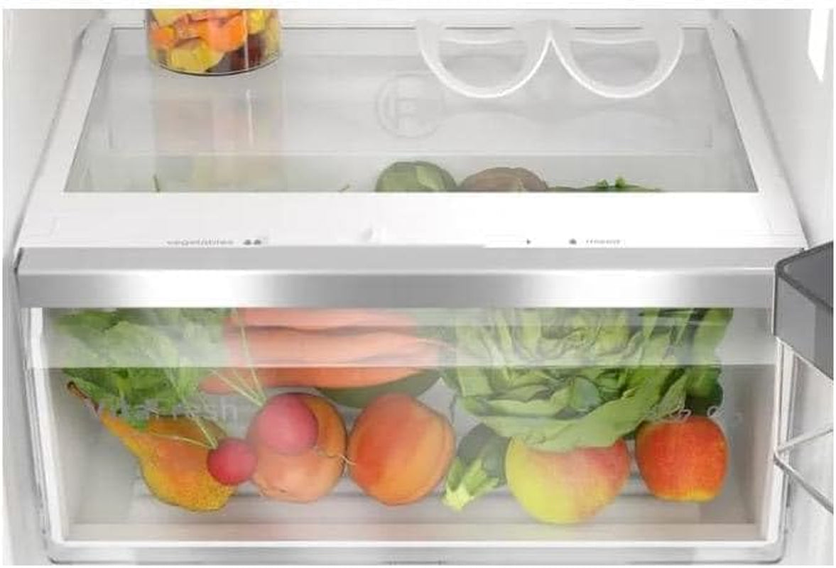 KIL22ADD1 Einbaukühlschrank Mit Gefrierfach, Nischenhöhe 88 Cm, 119 L, Festtürtechnik, Superkühlen, Vitafresh, LED Beleuchtung