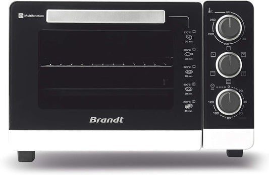 - FC265MWST - Mini Four Électrique - 5 Modes De Cuisson (Chaleur Tournante, Convection Naturelle…) - Minuteur - 26L - 1500W - Blanc