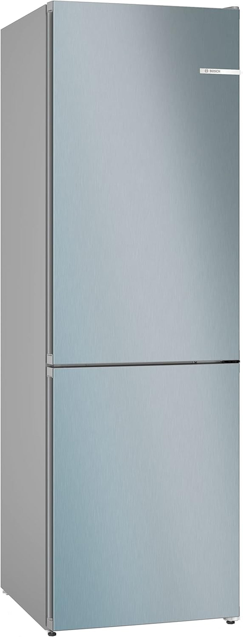 Hausgeräte KGN362LDF Série 4 Réfrigérateurs-Congélateurs 186X60Cm 218L+Congélateur 103 L Nofrost Ne Se Dégivre Jamais,Vitafresh Xxl,Fraîcheur plus Longue,Éclairage LED Uniforme Acier Inoxydable