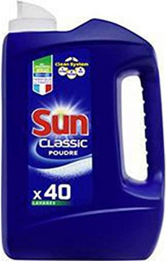Sun Poudre De Lavage Pour Lave-Vaisselle - Le Bidon De 1,235Kg
