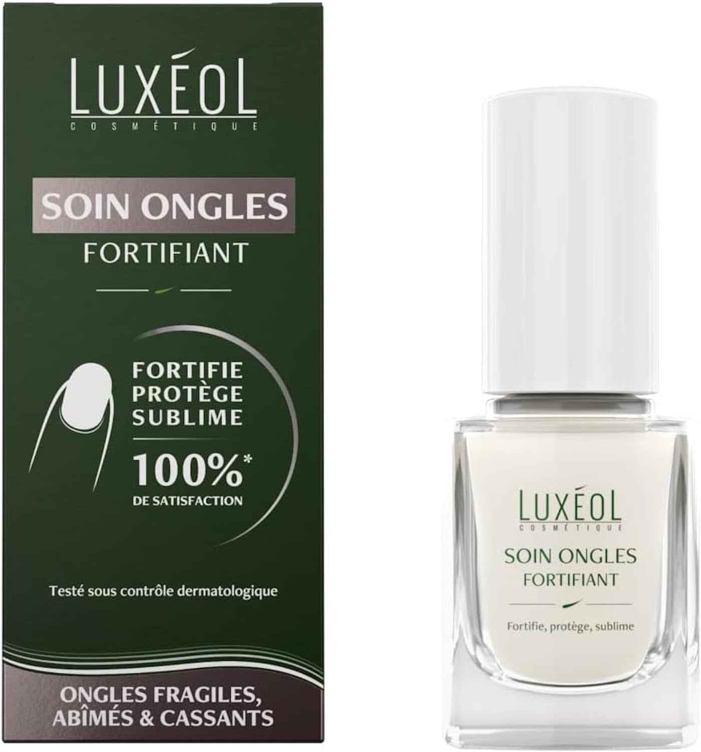 - Soin Ongles Fortifiant - Fortifie, Nourrît, Protège & Sublime | Soin Fortifiant Pour Les Ongles - Ongles Fragiles, Abîmés & Cassants - Programme De 4 Semaines - 11Ml