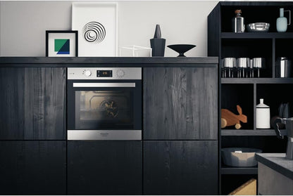 Hotpoint FA3S 844 IX HA Four Électrique 71 L, A+, Acier Inoxydable