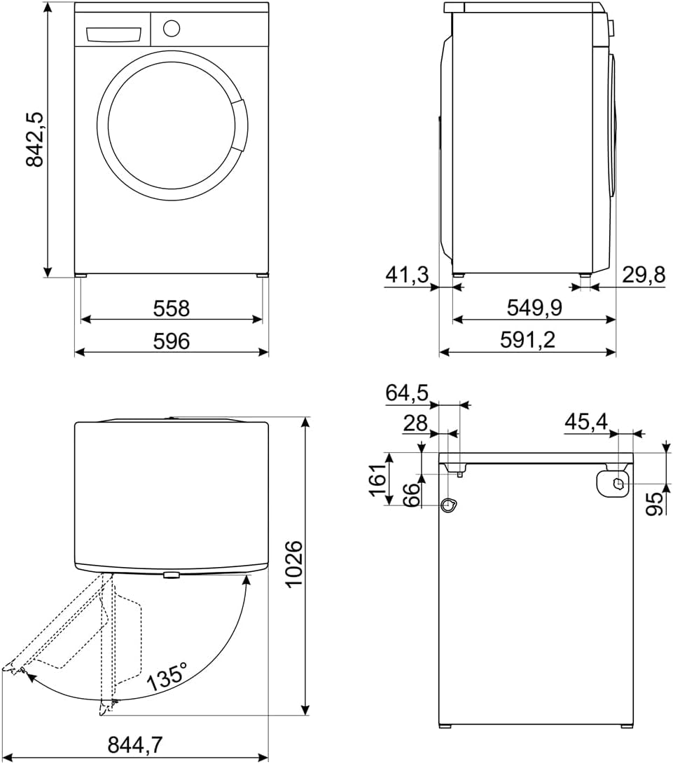 LB1T80IT LAV.1000G 8KG A+++