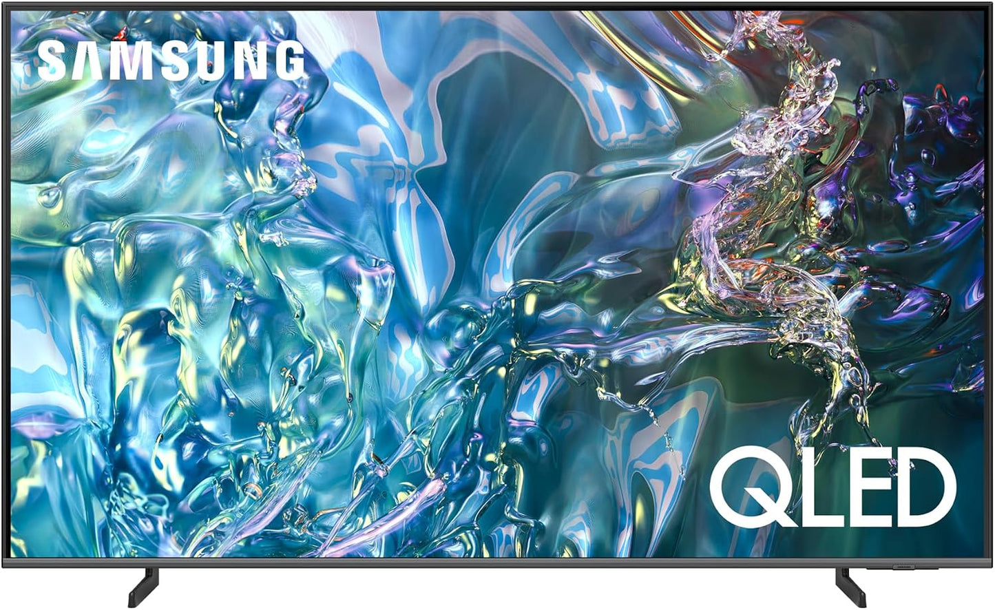 Smart TV 43" QE43Q64DAUXZT QLED 4K, Upscaling, Processeur Quantum Lite, Design Airslim, DVBT-2, Q-Symphony & OTS Lite, Gaming Hub, Ultimate UHD Dimming, Titan Gray 2024 [Amazon Exclusif]