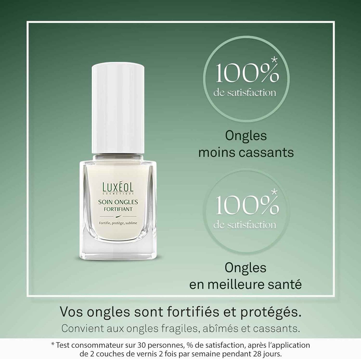 - Soin Ongles Fortifiant - Fortifie, Nourrît, Protège & Sublime | Soin Fortifiant Pour Les Ongles - Ongles Fragiles, Abîmés & Cassants - Programme De 4 Semaines - 11Ml
