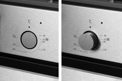 Respekta Four Encastrable Autonome / 8 Types De Chauffage/Temps LED Avec Commande Tactile/Volume De 60 Litres/Prise De Courant/Classe D'Efficacité Énergétique a / AB140-33